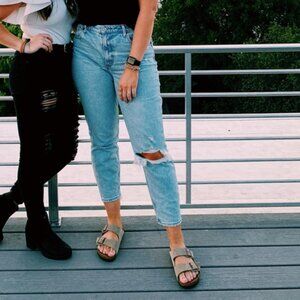 Abercrombie Curve Love High Rise Mom Jean